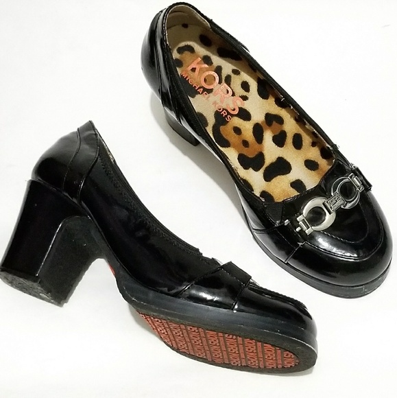 KORS Michael Kors Other - Kors Michael Kors Patent Animal Pumps Heels
